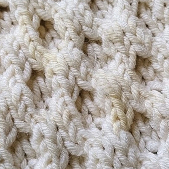 S-L Rare Kim Haller Heavy Knit Merino Wool Blend Open Front Cardigan MSRP $600 - Picture 16 of 16